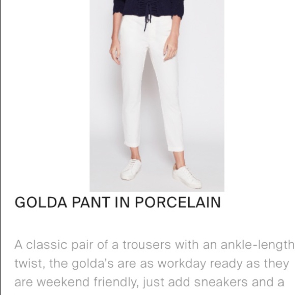 Joie Golda ankle pants NWT